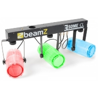 BeamZ	3-Some Lichtset 3x 57 RGBW LED's Clear