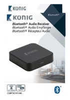 Konig Audio ontvanger met Bluetooth wireless technology