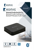 Konig Geavanceerde audio ontvanger met Bluetooth wireless technology