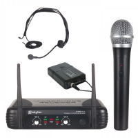 SkyTec	STWM712C VHF Microfoon Systeem 2-kanaals Combi