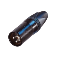 Neutrik NC3MXX XLR kabeldeel 3p. male zwart