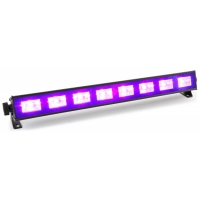 Beamz BUV93 Bar 8x3W UV LED's