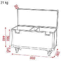 Case for 2 pcs Orbit