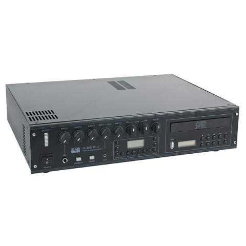 100V 80W versterker met CD, tuner en USB - www.crewsale.nl