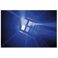 Showtec X-Ray Double Derby LED effect met lichtgevende behuizing