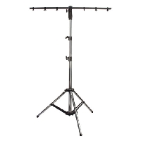 Tripod stand MKII incl. T-bar Max. belasting 40 kg/staal - gepolijst